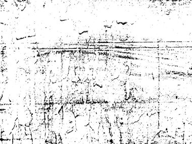 Siyah beyaz grunge. Tehlike örtüsü dokusu. Soyut yüzey tozu ve kaba duvar arkaplanı kavramı. Sıkıntı illüstrasyonu, grunge etkisi yaratmak için basitçe nesnenin üzerine yerleştirilir. Vektör EPS10.