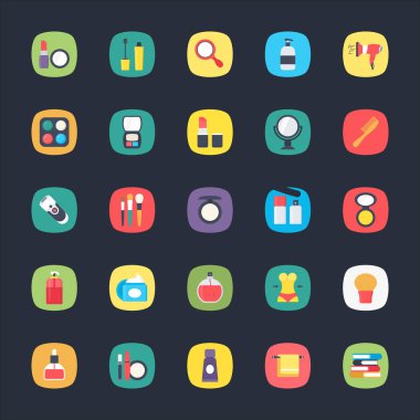 App düz vektör simgeler