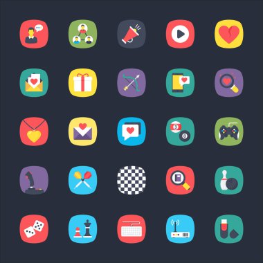 App renkli vektörel çizimler ayarla