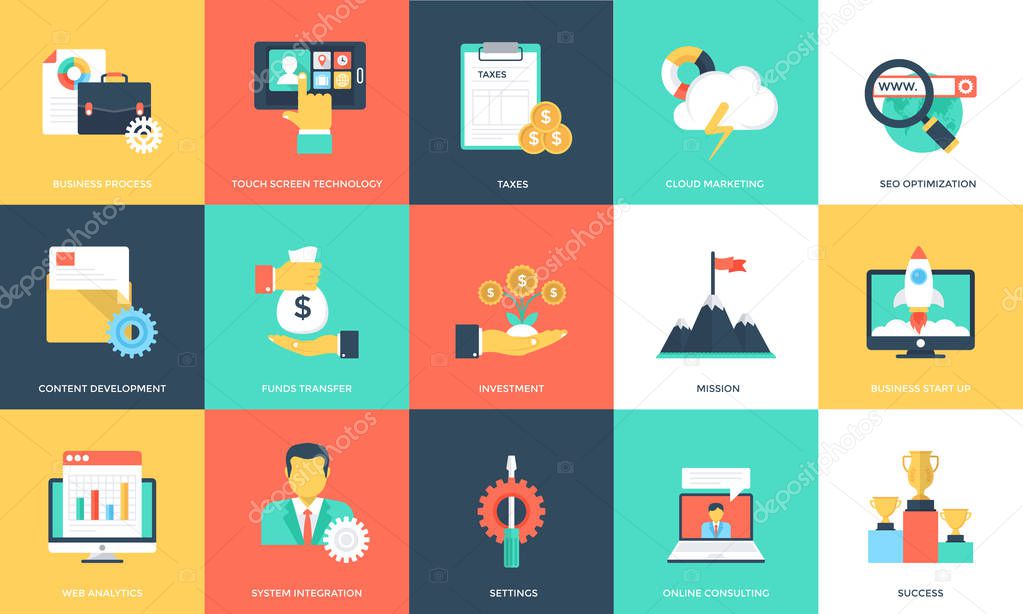 Project Management Icons Pack 