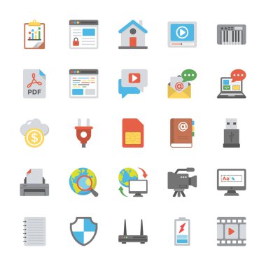 Web Tasarım Icons set 