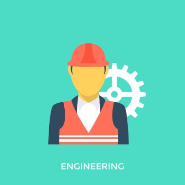 Onun üniforma ve araçları gidiş görevini gerçekleştirmek için sahip bir mühendis.