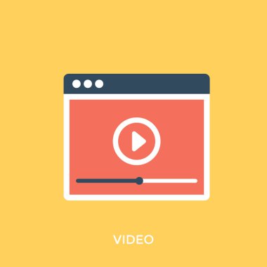 Oynat düğmesini, kitle iletişim araçları oyuncu ile bir ekran 