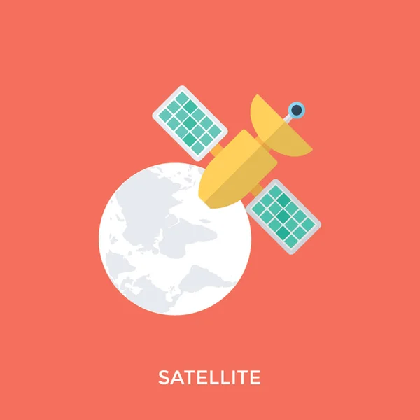衛星通信システム — ストックベクタ