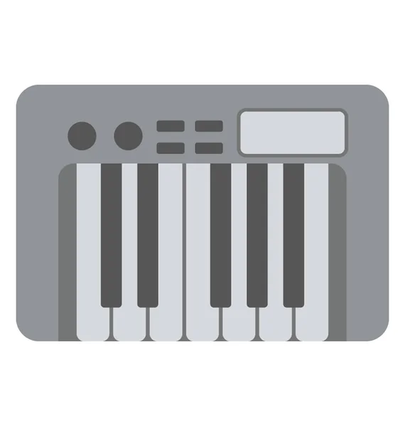 Hangszer Billentyűzet Nevű Zongora — Stock Vector