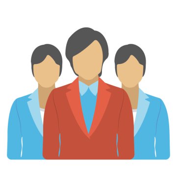 Birlikte ayakta profesyonellerinden oluşan bir grup 