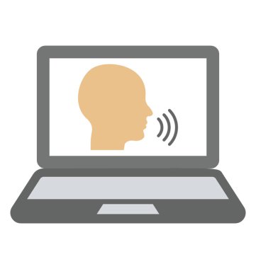 Bilgi iletişim teknolojisi kavramı vektör simgesi geliştirme 