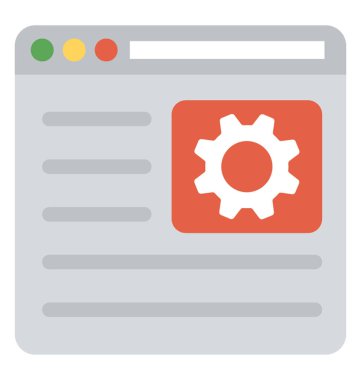 Düz simgesi tasarım içerik pazarlama