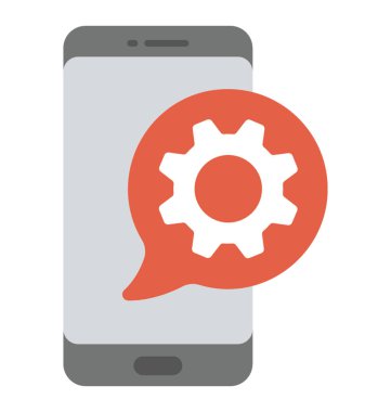 Mesaj kabarcık, sms pazarlama vitese hareket eden bir ekran