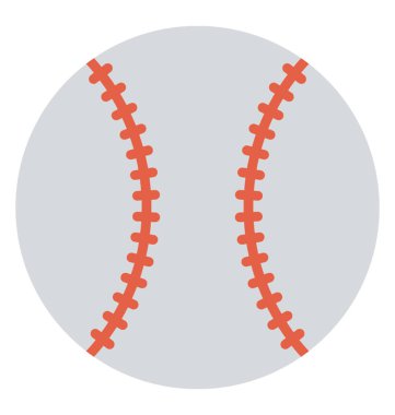 Oyunlar Beyzbol temsil eden bir top kriket