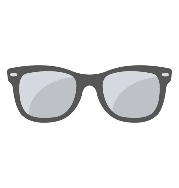 Projeto Ícone Sólido Óculos —  Vetores de Stock