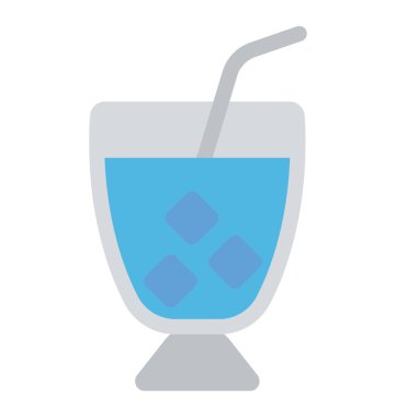 Bir bardak içki soda simgeleyen yenileme ile dolu.