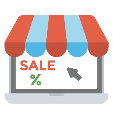 Flash Satılık e-ticaret Web sitesinde, online kavramı en iyi fırsatlar 