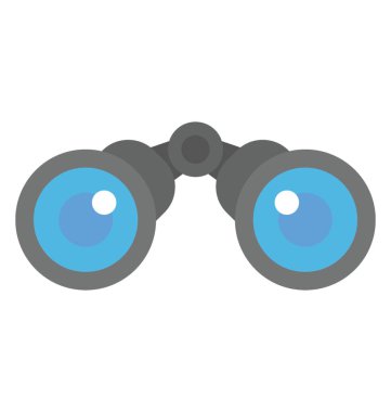 Düz simgesi tasarım dürbün