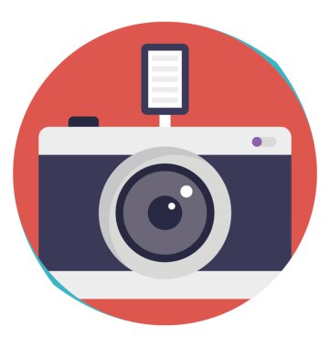 Kamera fotoğraf çekmelerine aygıt simgesini denilen