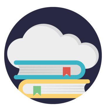 E-öğrenme bulut ve Kitaplar kullanarak sunulan bulut esaslı