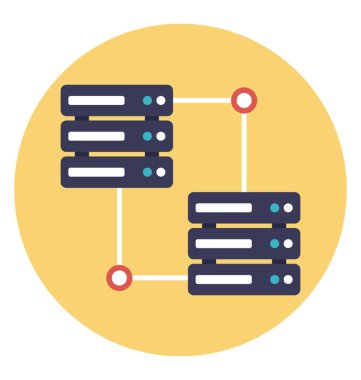 Bilgisayar ağı ile sunucu veritabanı depolama paylaşımı