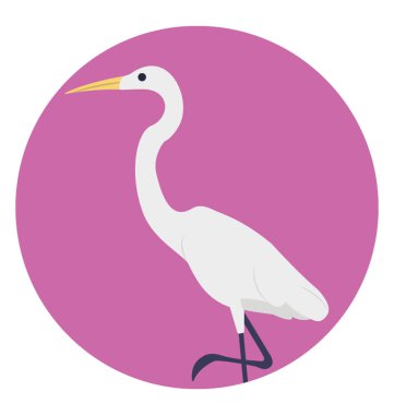 Vinç kuş, uzun bacaklı ve uzun boyunlu kuş