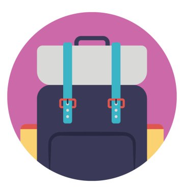 Seyahat sırasında Bagaj taşımak için kullanılan bir çuval paketi