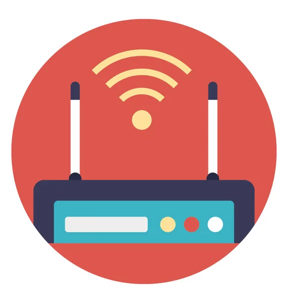 Přístupový Bod Wifi Router — Stockový vektor