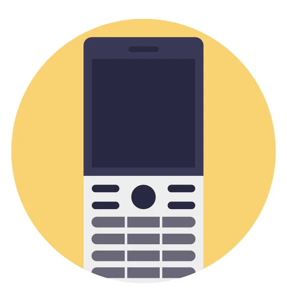 Mobilní Telefon Známé Jako Mobilní Telefon — Stockový vektor