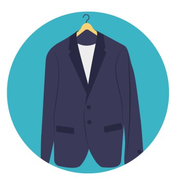 Bir formal giyim erkek ceket, blazer veya elbise ceket