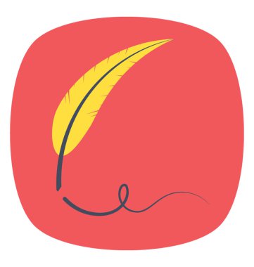 Vintage yazma stili, tüy kalem