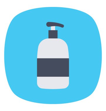 Bir şişe sıvı sabun, sabun dispenseri