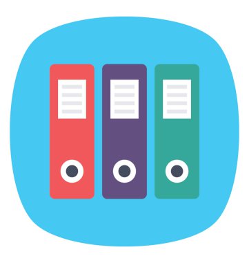 Bir belge binder ve bir klasör dosyaları yerleştirmek için 