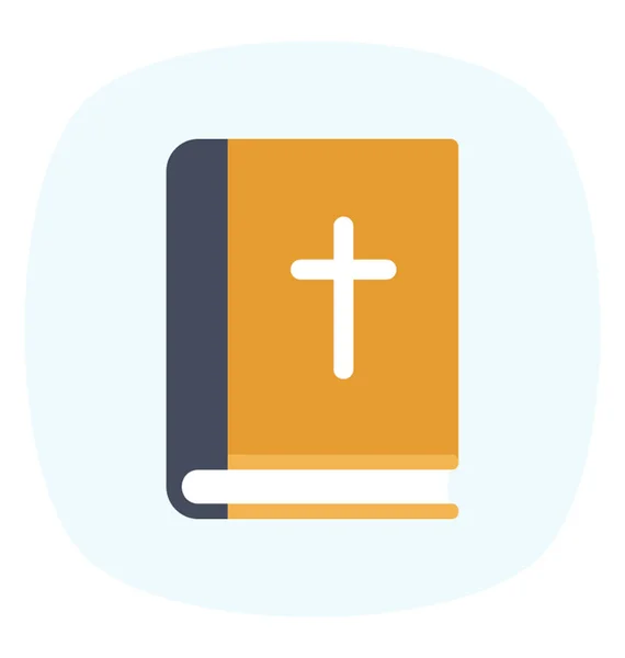 Chrześcijańskie Książki Religijne Pismo Święte — Wektor stockowy