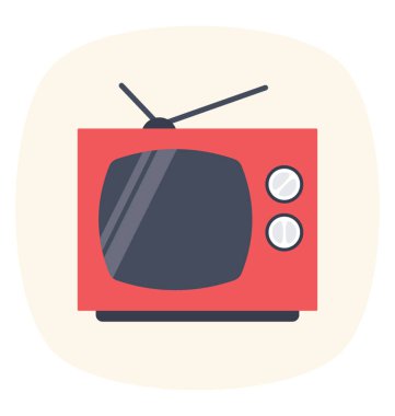 Bir elektronik ürün eski televizyon tarz.