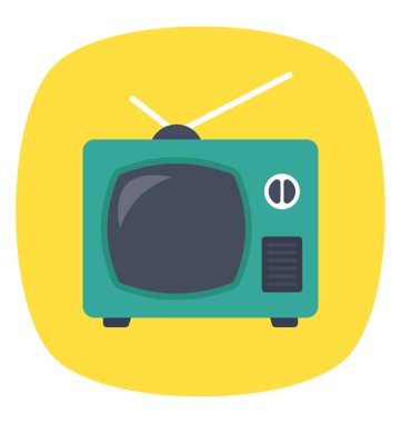  Bir elektronik ürün eski televizyon tarz.