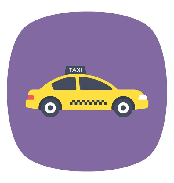 Véhicule Louer Taxi — Image vectorielle