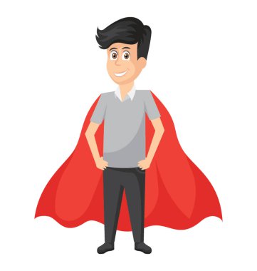 Süper gizli olağanüstü işveren nitelikleri gösteren uygun bir işadamı.