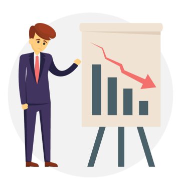 Bir işadamı kaybı grafik arıyorsunuz 