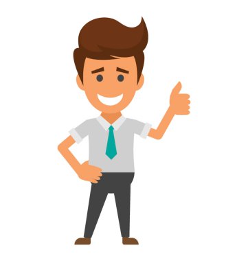 Neşeli mutlu işadamı duygularını ifade etme 