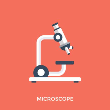 Mikroskop, laboratuar deneyleri için optik bir alet 