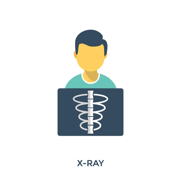Anterior ribs cage anatomy, X-ray