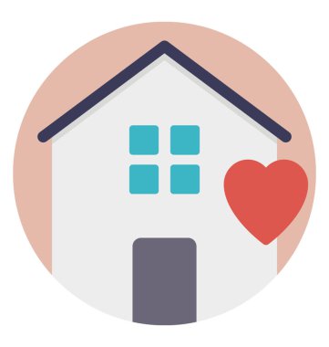 Kalp içinde konut yapı, rüya evi