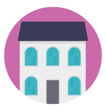 Bir ülke otel, konaklama için bina Yerel