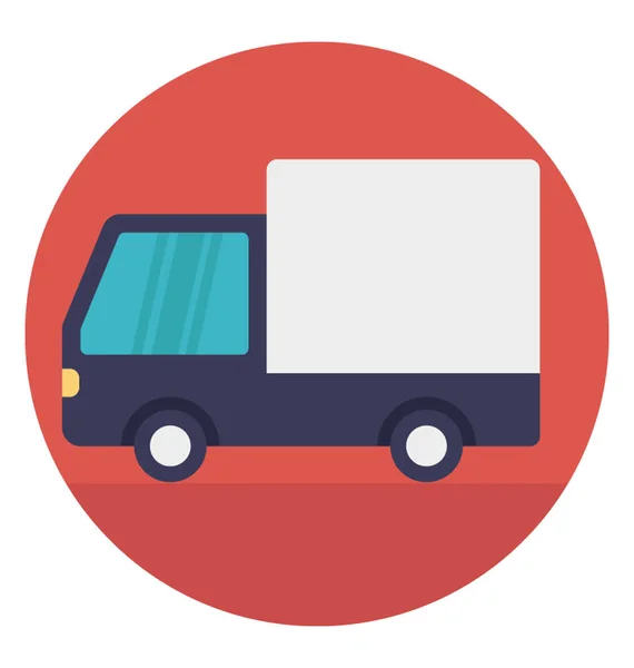 Véhicule Utilisé Pour Transporter Logistique — Image vectorielle