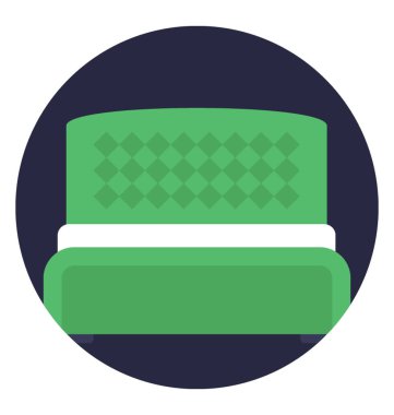 Bir uyku için yatak yeri olarak kullanılan mobilya parçası