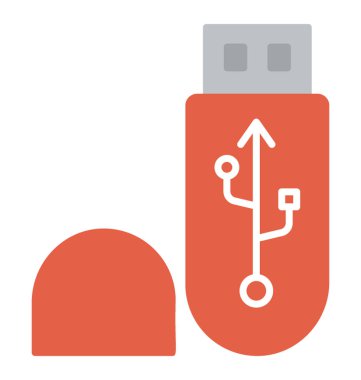 Flash sürücü veri, bir bellek tutmak için kullanılan