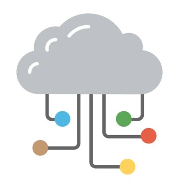 bulut hesaplama ağı diyagramı 