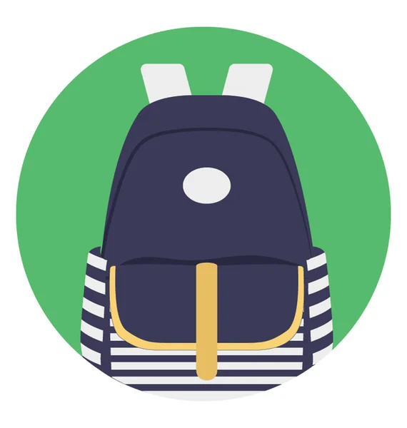 旅行中に荷物を運ぶために使用袋パック — ストックベクタ