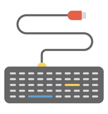 Bilgisayar donanım parçası yapmak tipik, klavye