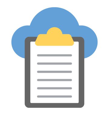 Çevrimiçi paylaşılan belgeler simgesi kavramdır 