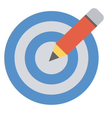 Bir proje ya da faaliyet gösteren bir kalem ile hedef 