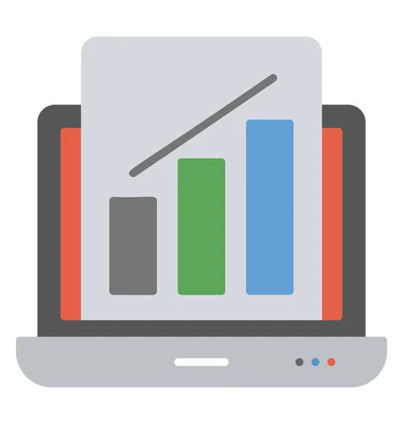 Modernes Vektorkonzept Der Website Analyse — Stockvektor