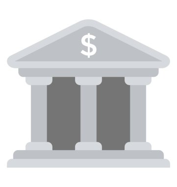 Dış, banka Bina mimari simge yapı sütunlar 